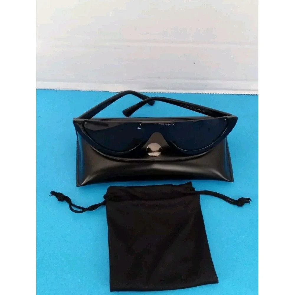 Rimless Sunglasses Cat Eye Fashion Forward‎ Designer Style Sun Glasses